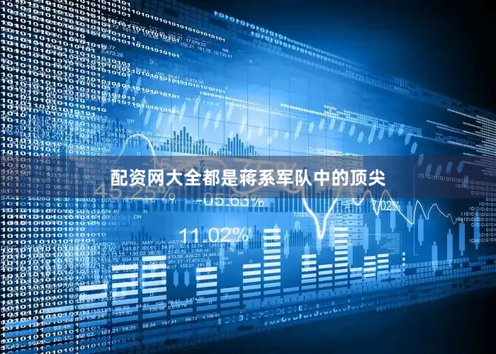 配资网大全都是蒋系军队中的顶尖