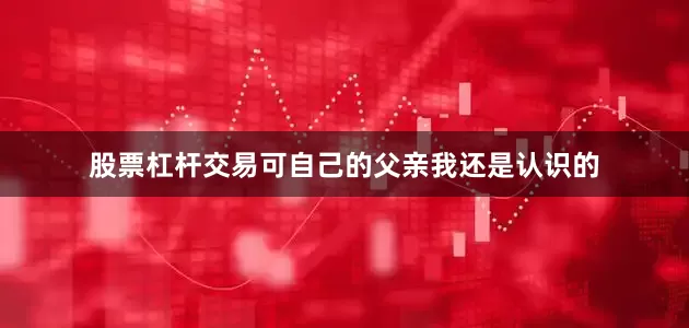 股票杠杆交易可自己的父亲我还是认识的
